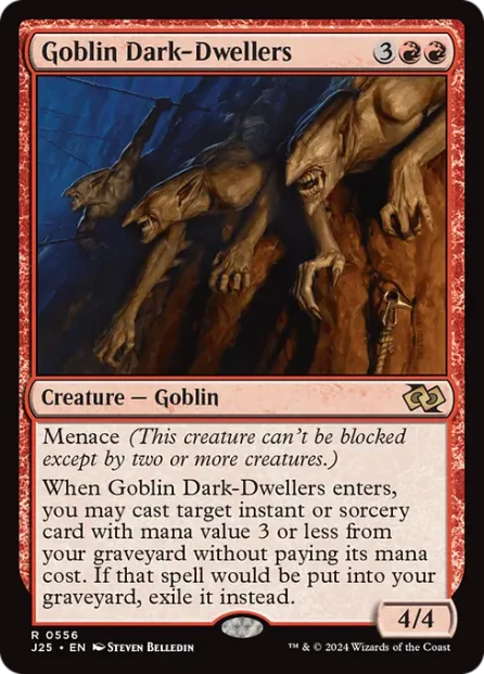 Goblin Dark-Dwellers, Foundations Jumpstart — Magic: The Gathering card