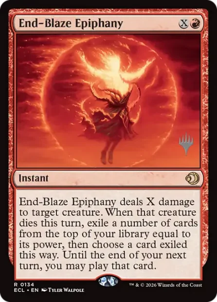 End-Blaze Epiphany, Lorwyn Eclipsed Promos — Magic: The Gathering card