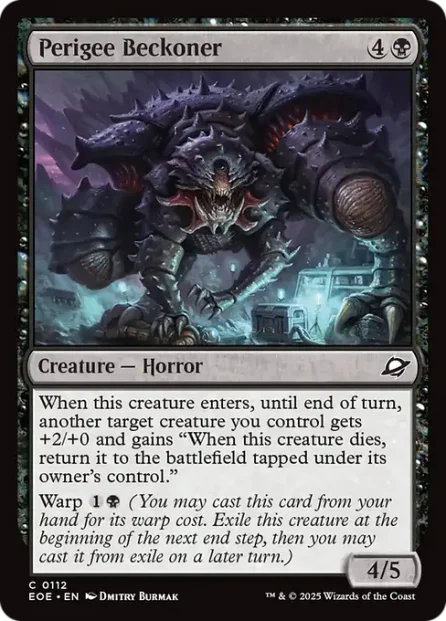 Perigee Beckoner, Edge of Eternities — Magic: The Gathering card