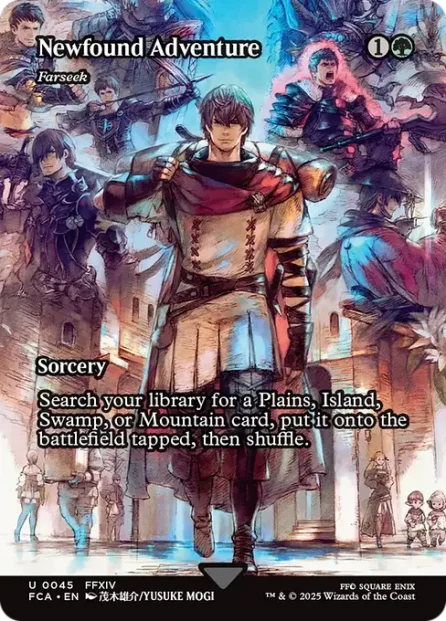 Farseek, Final Fantasy: Through the Ages — Magic: The Gathering card
