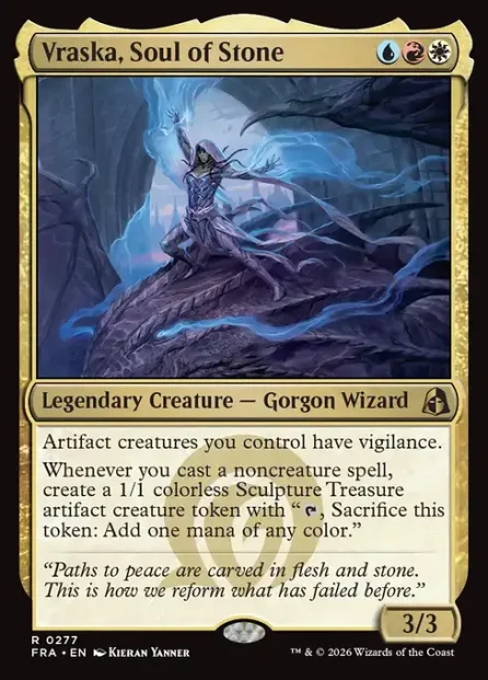 Vraska, Soul of Stone, Reality Fracture — Magic: The Gathering card