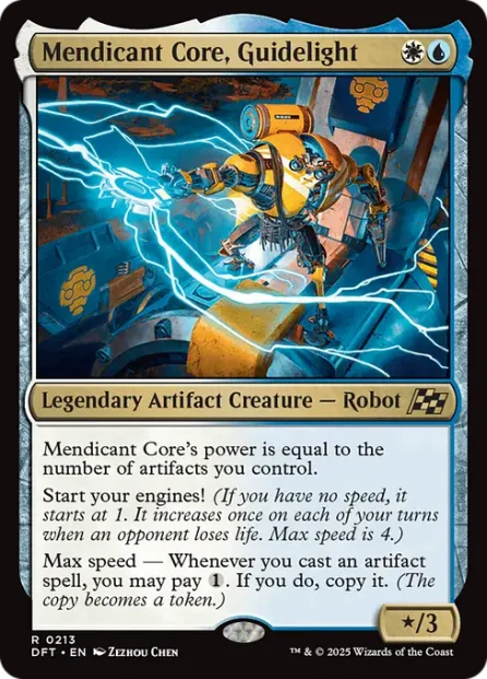 Mendicant Core, Guidelight, Aetherdrift — Magic: The Gathering card