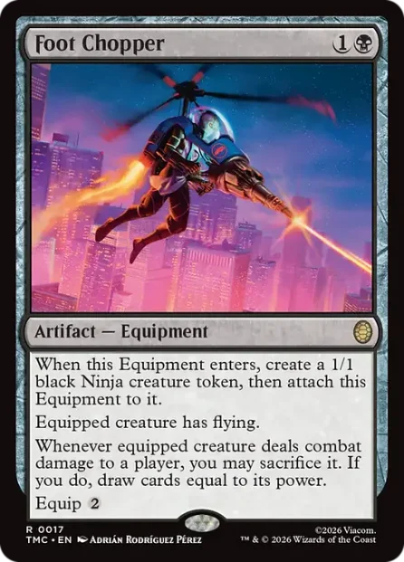 Foot Chopper, Teenage Mutant Ninja Turtles Eternal — Magic: The Gathering card