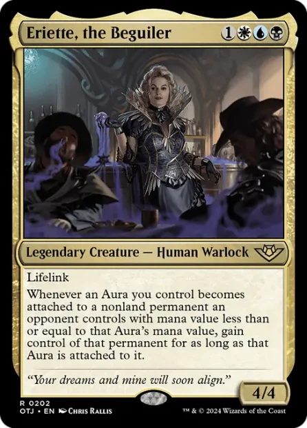 Eriette, the Beguiler, Outlaws of Thunder Junction — Magic: The Gathering card