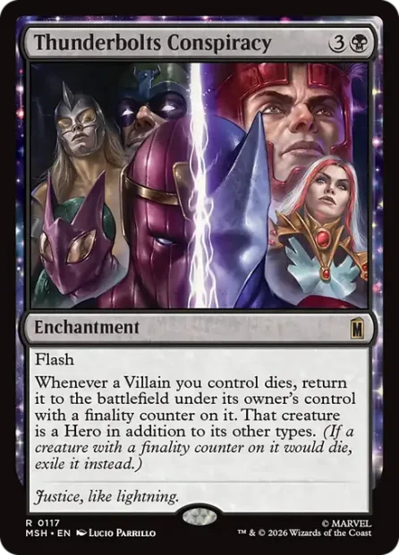 Thunderbolts Conspiracy, Marvel Super Heroes — Magic: The Gathering card