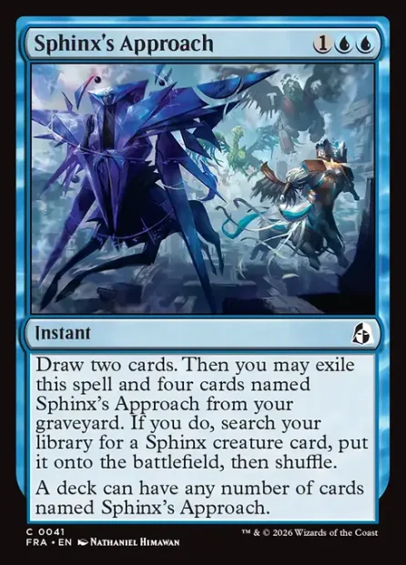 Sphinx's Approach, Reality Fracture — Magic: The Gathering card