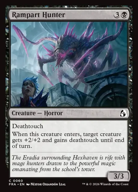 Rampart Hunter, Reality Fracture — Magic: The Gathering card
