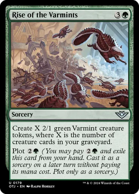 Rise of the Varmints, Outlaws of Thunder Junction — Magic: The Gathering card