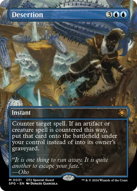 Desertion, Special Guests — Magic: The Gathering card