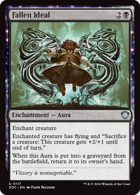 Fallen Ideal, Secrets of Strixhaven Commander — Magic: The Gathering card