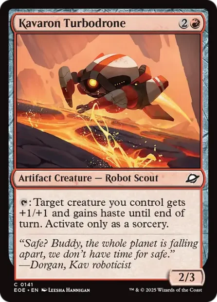 Kavaron Turbodrone, Edge of Eternities — Magic: The Gathering card