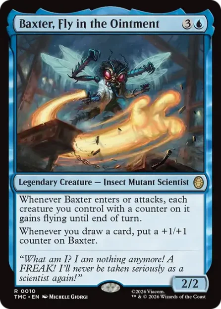 Baxter, Fly in the Ointment, Teenage Mutant Ninja Turtles Eternal — Magic: The Gathering card