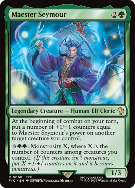 Maester Seymour, Final Fantasy Commander — Magic: The Gathering card