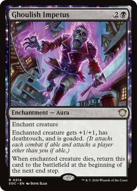 Ghoulish Impetus, Secrets of Strixhaven Commander — Magic: The Gathering card
