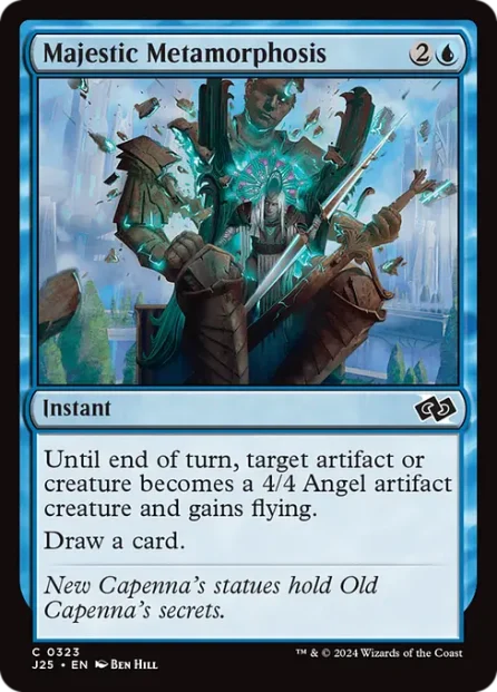Majestic Metamorphosis, Foundations Jumpstart — Magic: The Gathering card