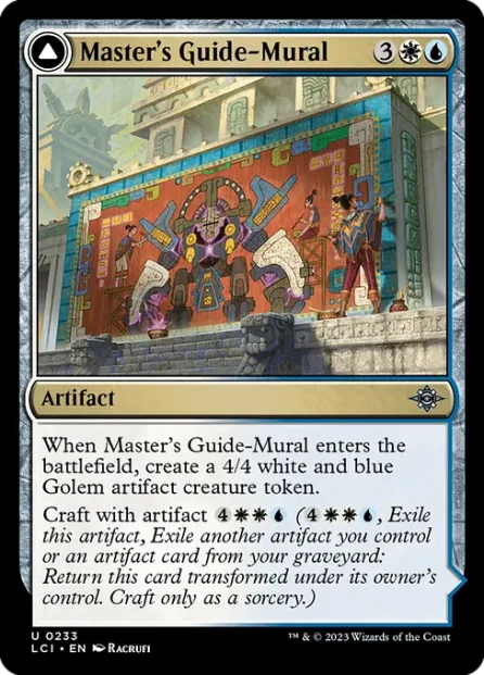 Master's Guide-Mural // Master's Manufactory, The Lost Caverns of Ixalan — Magic: The Gathering card