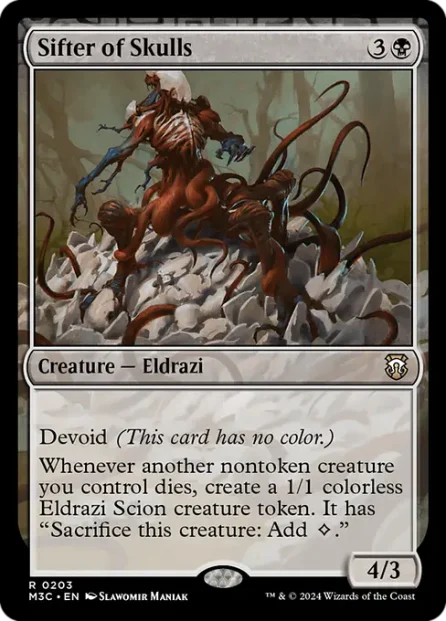 Sifter of Skulls, Modern Horizons 3 Commander — Magic: The Gathering card