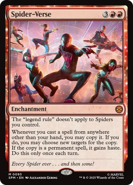 Spider-Verse, Marvel's Spider-Man — Magic: The Gathering card