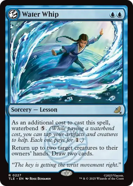 Water Whip, Avatar: The Last Airbender Eternal — Magic: The Gathering card