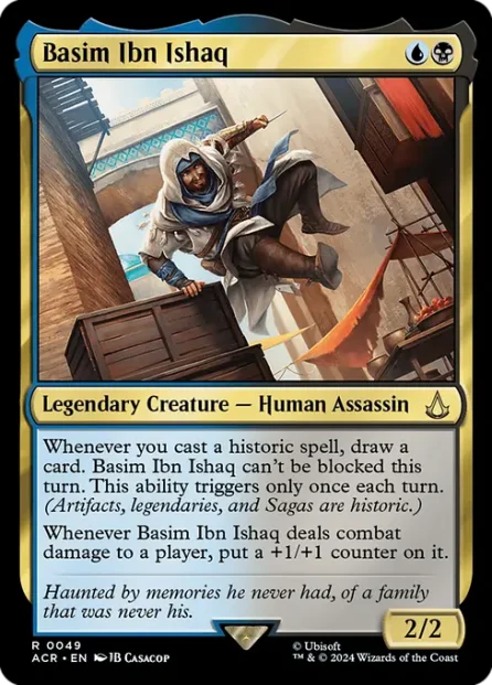 Basim Ibn Ishaq, Assassin's Creed — Magic: The Gathering card