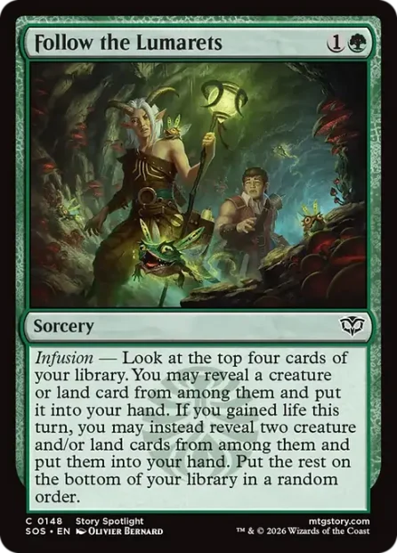 Follow the Lumarets, Secrets of Strixhaven — Magic: The Gathering card