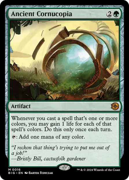 Ancient Cornucopia, The Big Score — Magic: The Gathering card