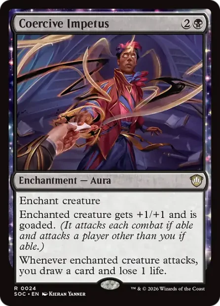 Coercive Impetus, Secrets of Strixhaven Commander — Magic: The Gathering card