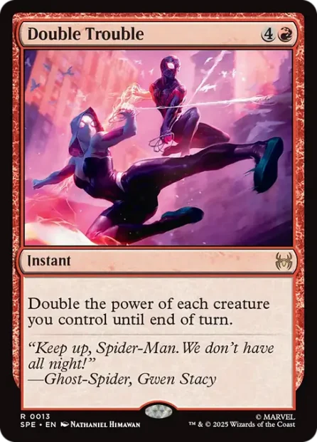 Double Trouble, Marvel's Spider-Man Eternal — Magic: The Gathering card