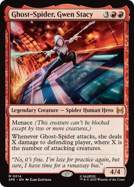 Ghost-Spider, Gwen Stacy, Marvel's Spider-Man Eternal — Magic: The Gathering card
