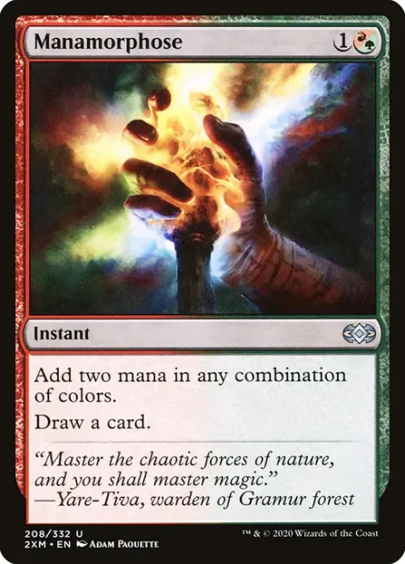 Manamorphose, Double Masters — Magic: The Gathering card