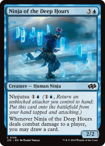 Ninja of the Deep Hours, Foundations Jumpstart — Magic: The Gathering card