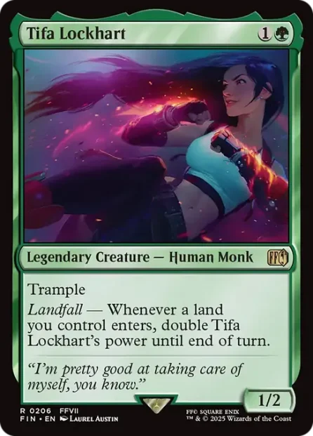 Tifa Lockhart, Final Fantasy — Magic: The Gathering card