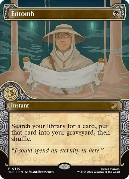 Entomb, Avatar: The Last Airbender Eternal — Magic: The Gathering card