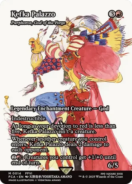 Purphoros, God of the Forge, Final Fantasy: Through the Ages — Magic: The Gathering card