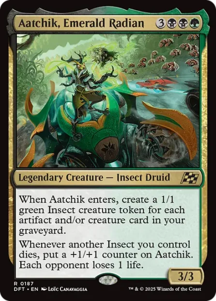 Aatchik, Emerald Radian, Aetherdrift — Magic: The Gathering card