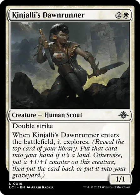 Kinjalli's Dawnrunner, The Lost Caverns of Ixalan — Magic: The Gathering card