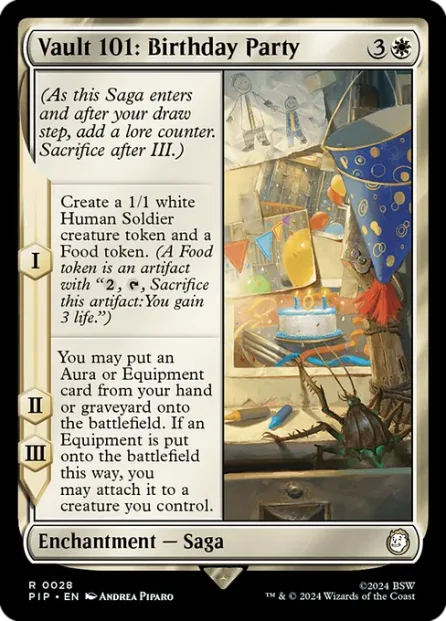 Vault 101: Birthday Party, Fallout — Magic: The Gathering card