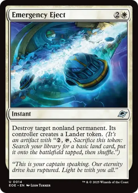 Emergency Eject, Edge of Eternities — Magic: The Gathering card