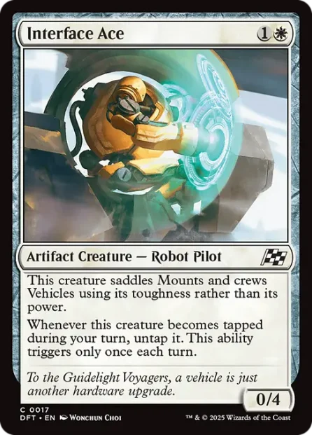 Interface Ace, Aetherdrift — Magic: The Gathering card