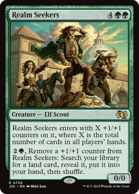 Realm Seekers, Foundations Jumpstart — Magic: The Gathering card
