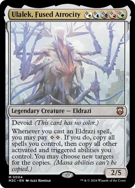 Ulalek, Fused Atrocity, Modern Horizons 3 Commander — Magic: The Gathering card