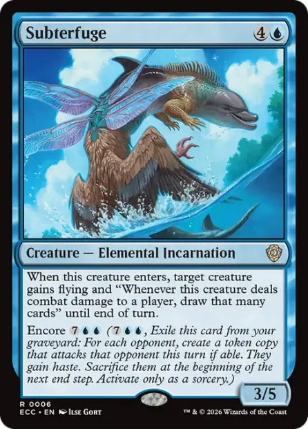Subterfuge, Lorwyn Eclipsed Commander — Magic: The Gathering card