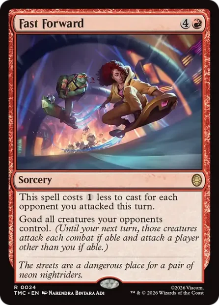 Fast Forward, Teenage Mutant Ninja Turtles Eternal — Magic: The Gathering card