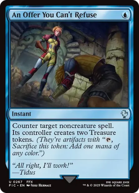 An Offer You Can't Refuse, Final Fantasy Commander — Magic: The Gathering card