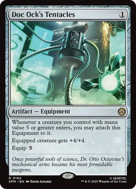 Doc Ock's Tentacles, Marvel's Spider-Man — Magic: The Gathering card