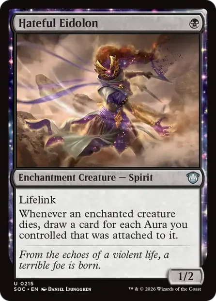 Hateful Eidolon, Secrets of Strixhaven Commander — Magic: The Gathering card