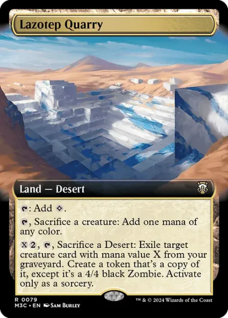 Lazotep Quarry, Modern Horizons 3 Commander — Magic: The Gathering card